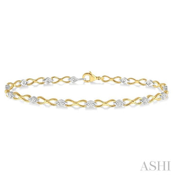 Diamond Illusion Plate Bracelet
